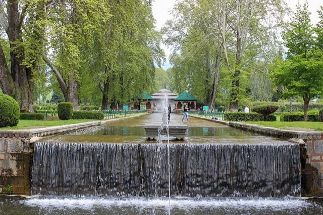 Mughal garden in Srinagar